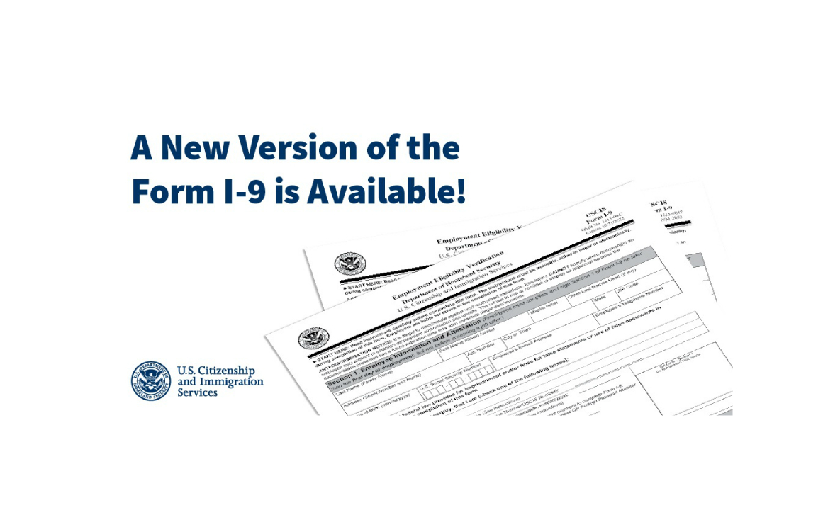 2020 New Form I-9 Released